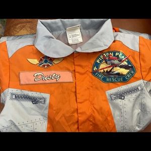 Disney Dusty Crophopper orange flightsuit / jumpsuit for kids